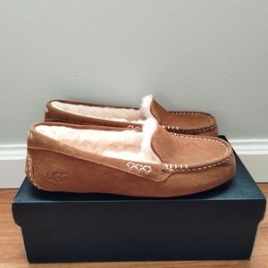 Ugg Chestnut Ansley Slippers Size 9.5 No box